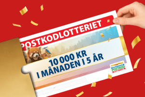 Swedish Gambling Authority closes postcode lottery case. An advertisement for the Swedish Post Code Lottery